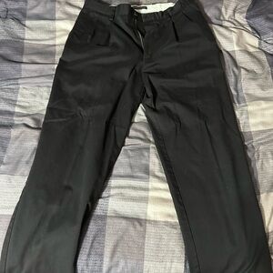 Dockers Black Dress Pants Straight-Leg Formal Classic Fit